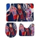 thumbnail image 1 of Christian Pulisic Juego de 3 alfombras de baño de coral fleece: tapete de baño + alfombra de inodoro en forma de U + funda de tapa de inodoro en forma de O, 1 of 6
