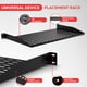 thumbnail image 2 of Estante para rack de servidor Pyle 19" 1U de metal ventilado 7 x 25 cm, 2 of 7