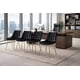 thumbnail image 3 of Pack de 4 Silla Comedor Tercio Roma Patas Doradas - Negro, 3 of 6