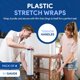 thumbnail image 2 of Film Estirable International Plastics Co. 18" Paquete de 4 Rollos de 457 m, 2 of 7