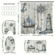 thumbnail image 3 of 1/3pcs Waterproof Shower Curtain With Plastic Hooks, Non-Slip Bathroom Rug, Toilet U-Shape Mat, Toilet Lid Cover Pad, Bathroom Decor, 3 of 4