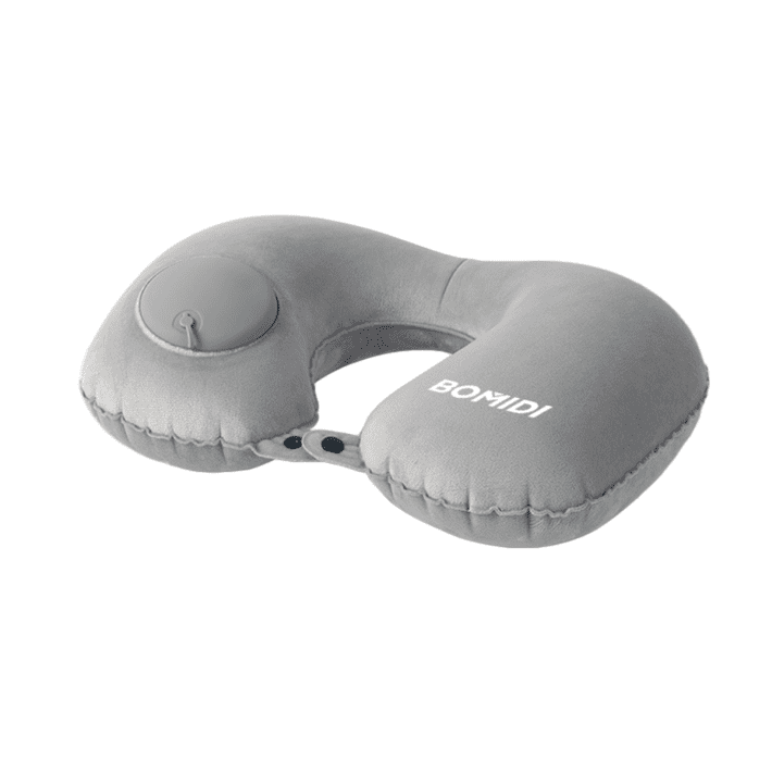 Bomidi Almohada Cuello Inflable Almohada Cojín Cuello