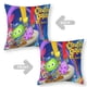 thumbnail image 2 of Galaxia Creativa Fundas de almohada de terciopelo con tema, regalos de funda de almohada, decoración para el hogar, cojín de lanzar, regalo de cumpleaños para fans y parejas. 45cm x 45cm., 2 of 6