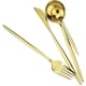 thumbnail image 5 of XmhyTop Juego de Cubiertos de Cocina de 24 Piezas, Inoxidable, Color Oro, Ideal para Hogares y Eventos, 5 of 5