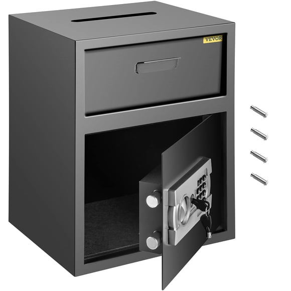 Cerradura electrónica Depository Safe VEVOR Digital de acero al carbono de 50 litros