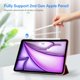 thumbnail image 3 of Smart Case ProCase para iPad Pro 12.9 de 6.ª, 5.ª, 4.ª y 3.ª generación, color rojo, 3 of 9