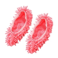 Bothyi - Fregona Zapatillas Limpiador Zapatos Cubierta Para Casa Baño Piso Limpieza Rosa