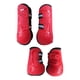 thumbnail image 1 of 4 Uds Botas De Caballos Protección De Piernas Para Entrenamiento De Salto Accesorios Ecuestres Rojo XL, 1 of 5