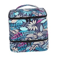 Magideal - Bolsa De Esmalte De Uñas Organizador De Esmalte De Uñas Con Capacidad Para 30 Botellas Bolsillos De Doble Capa Estuche De Secador De Uñas Para Esmalte