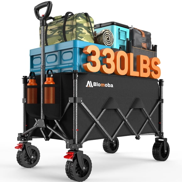 Carro plegable utilitario Blomoba, 180 L, carga de 150 kg