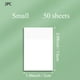 thumbnail image 3 of 2pcs Transparent Sticker Sticky Note Memo Pad Notepad Diary School Stationery Office Supplies (50 Sheets/book) S: 2.99*1.96inch/ 7.6*5CM M: 2.99*2.99inch / 7.6*7.6cm L: 3.74*2.75inch /9.5*7CM, 3 of 4