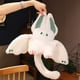 thumbnail image 4 of Peluche de conejo murciélago, bonito diseño de alas de murciélago voladoras, conejo de peluche, animales de peluche decorativos, muñecos de regalo para niños y niñas (13,8 pulgadas), 4 of 6