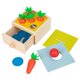 thumbnail image 5 of Juego De Bloques De Madera De Juguete Montessori, Caja A Juego Con Bolas De Habilidad De Zanahoria, 5 of 5