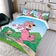 thumbnail image 3 of Snagglepuss Conjunto de sábanas temático, trío de piezas, cómodo y amigable con la piel, diseño único, regalo de decoración para el hogar para familiares, amigos y fans,135cm *200cm, 3 of 6