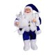 thumbnail image 1 of Adorno Navideño De Muñeco De Papá Noel, Figura Para Escaparate De Vacaciones, Hogar, Azul, 1 of 5