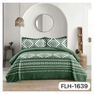 Genérico - Cubrecama Quilt Verano 2 Plazas - Ohio Flh1639