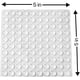 thumbnail image 2 of 100 piezas de partículas anticolisión de silicona transparente semicilíndricas, amortiguador para puertas de gabinetes, adecuado para pomos de puertas, puertas de gabinetes, laterales de escritorios y, 2 of 6