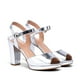 thumbnail image 2 of Sandalia Taco Plateado Fiesta You198 Mujer, 2 of 3