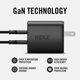 thumbnail image 3 of Cargador de pared The Ridge 45W de doble USB‑C negro mate, 3 of 7