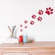 thumbnail image 3 of Plantilla "Trail of Paw Prints" de Stencil Revolution, 3 of 8