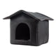thumbnail image 4 of Casa Portátil Para Gatos Al Aire Libre, Resistente A La Intemperie, Cama Para Mascotas, Casa Para Gatitos, Invierno, Negro, 4 of 4