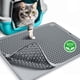 thumbnail image 1 of Alfombrilla para gatos PUPMATE, impermeable y antirrastreo, gris, 1 of 9