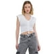 thumbnail image 1 of Polera Mujer Manga Corta Recogido Blanco Corona, 1 of 5