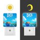 thumbnail image 3 of Luca Luz nocturna LED con sensor de anochecer a amanecer para dormitorio, baño, pasillo, escaleras - Lámpara LED nocturna de enchufe, 0.5W - 1 pieza, 3 of 6