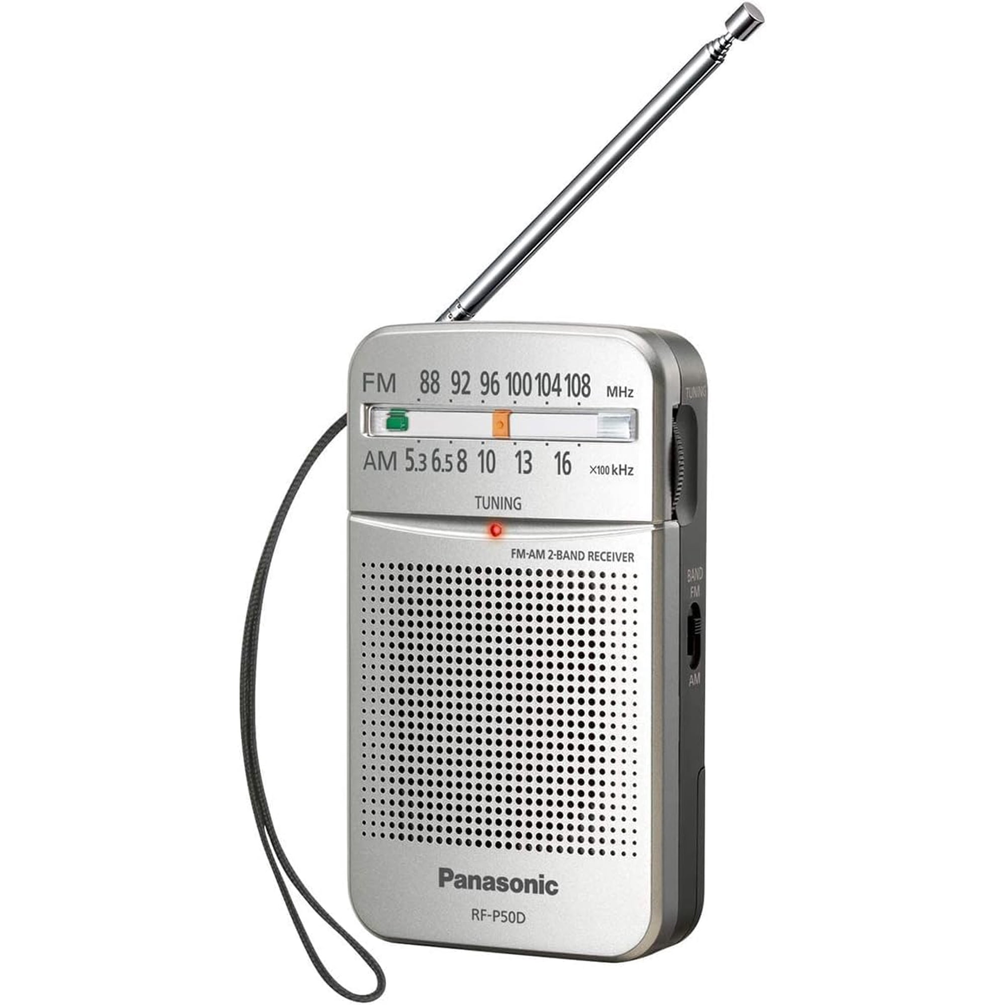 Radio Portátil Panasonic Rf-p50d Negra