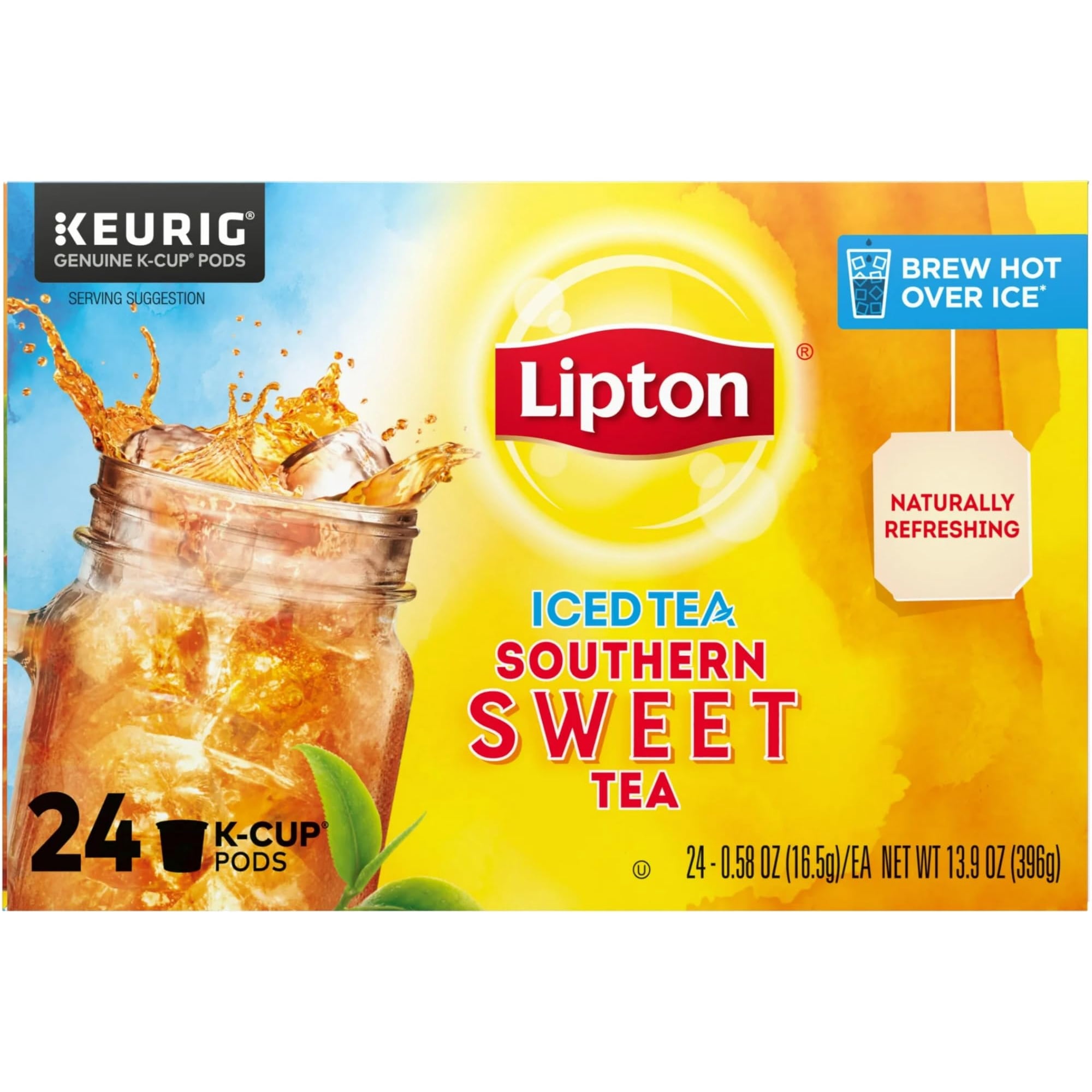 Té Helado Dulce Tea Lipton Southern, 72 K-cups