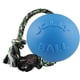 thumbnail image 1 of Juguete para perros Jolly Pets Romp-n-Roll con cuerda y pelota, arándanos, 1 of 6