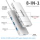 thumbnail image 2 of Hub USB C VANGREE 8 en 1 con 3 USB 3.2 Gen 2, 4K @60Hz HDMI 100 W PD, 2 of 9