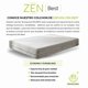 thumbnail image 3 of Cama Europea Zen Best 2 Plazas 190 Cm Colchon Espuma Con Funda Velvet Palo Rosa + Respaldo, 3 of 4