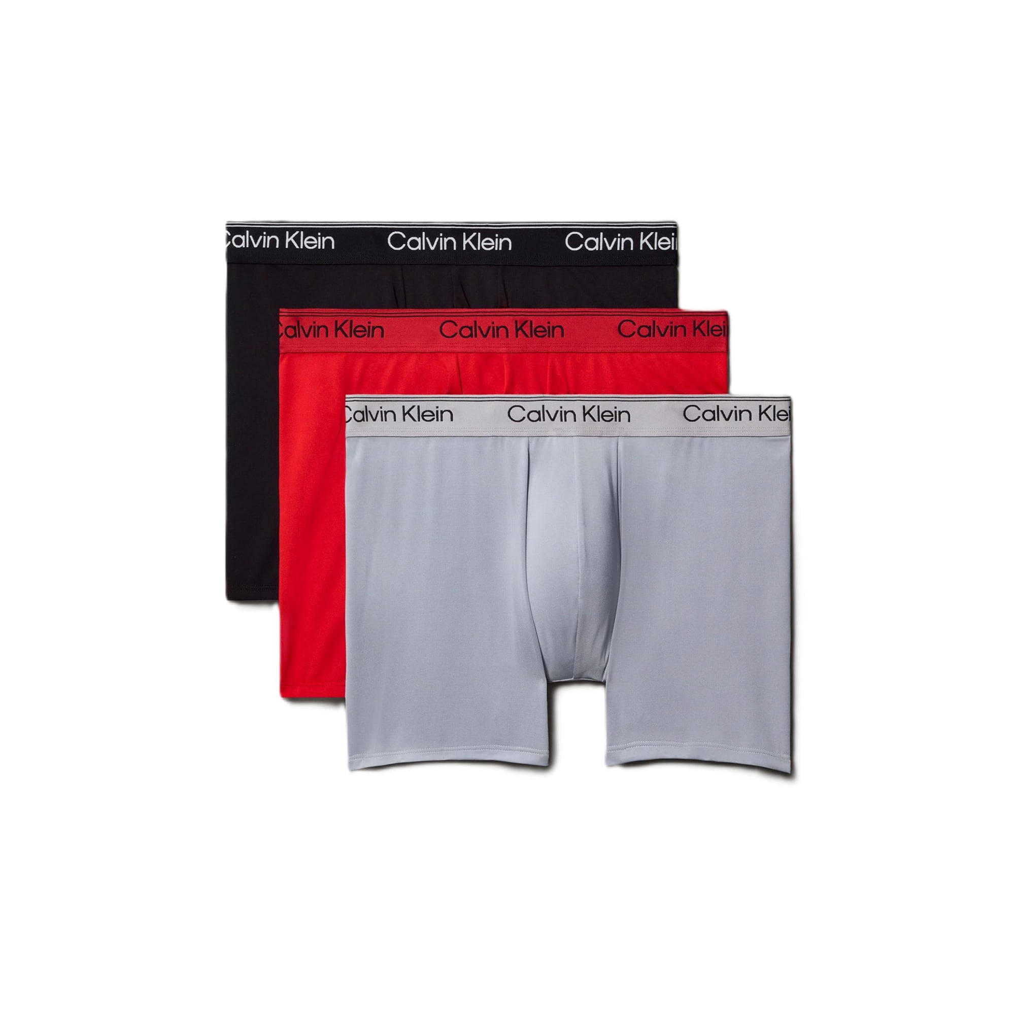 Calzoncillos Tipo Bóxer Calvin Klein Micro Stretch Para Hombre, Paquete De 3