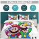 thumbnail image 5 of Super Mario 3-Piece Comforter Set for Bedroom Super Mario Bedding Set for Kids Adults Soft Microfiber Duvet Cover Set with Zipper Closure, 5 of 5