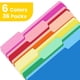 thumbnail image 5 of Carpeta de archivo SUNEE - Pack de 36 unidades, 6 colores, 22 × 28 cm, 5 of 8