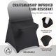 thumbnail image 5 of Fundas plegables para sillas VEVOR Black Universal, 30 unidades, 5 of 9