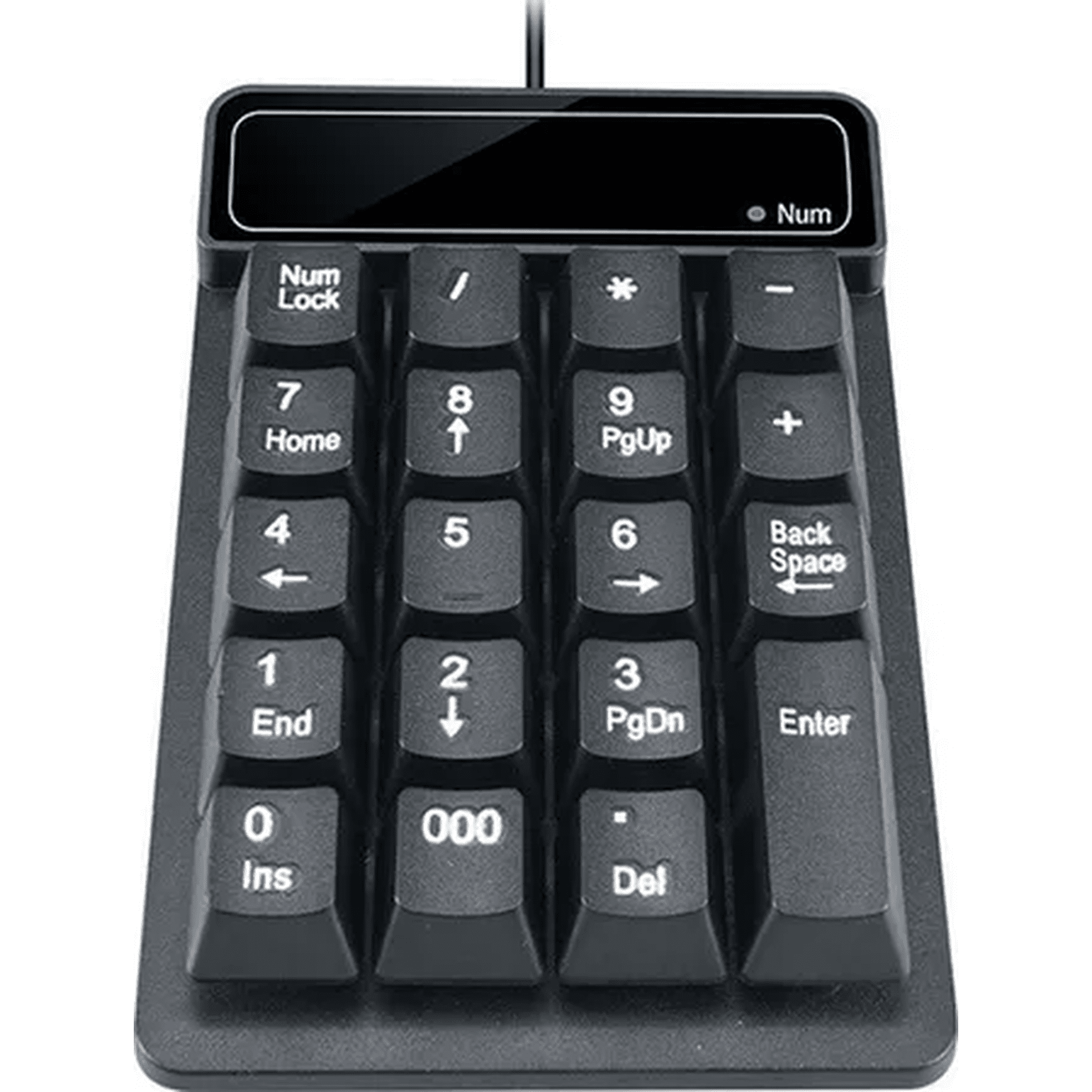 Genérico - Teclado Numérico Semi Mecánico Waterproof Mini