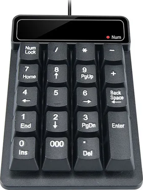 Genérico - Teclado Numérico Semi Mecánico Waterproof Mini