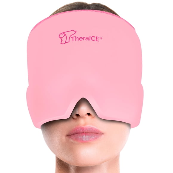Paquete de hielo para mujeres Headache Relief Cap TheraIce para migraña
