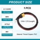 thumbnail image 2 of Uxcell Cable de Terminal de Anillo a XT60, 12AWG 2 ft Cobre Estaño XT60 Macho a 2 Conectores de Anillo Cable de Extensión para Baterías RC, Estación de Energía Portátil, 2 of 6
