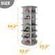 thumbnail image 5 of Zapatero giratorio de 6 niveles SpaceAid gris, 5 of 7