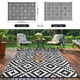thumbnail image 3 of Alfombra para patio exterior Kalafun 122x183 cm impermeable reversible, 3 of 7