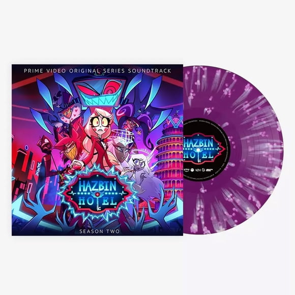 LP de vinilo Hazbin Hotel Temporada 2 – Edición Velvette – Hottopic Records