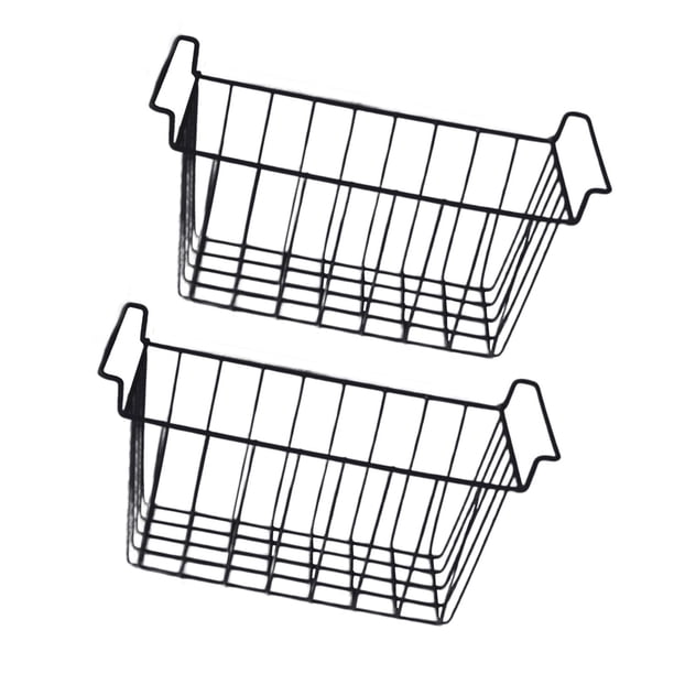 2 Cestas Para Congelador, Cestas Profundas Para Refrigerador, Para Cocina, Dormitorio, Casa De Campo, 42,5 Cm X 24,5 Cm X 20 Cm