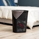 thumbnail image 2 of Cesta para ropa Mind Reader, 60 L, delgada, con tapa ventilada, negra, 2 of 6