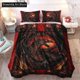 thumbnail image 1 of Dragon And Phoenix Duvet Cover Set Fantasy World Monster Gothic Bedding Set Bed Set Quilt Cover Pillowcase, 1 of 5
