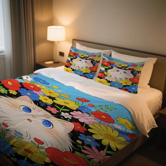 Blue Sky Duvet Cover Set Easter Bedding Set Duvet Cover Set