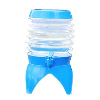 Ioensy - Contenedor De Agua Plegable, Jarra De Agua Para Acampar, Para Escalada, Pesca, Emergencia