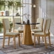 thumbnail image 2 of Juego Comedor Isis Carol Light 4 Sillas Negro - Café, 2 of 6